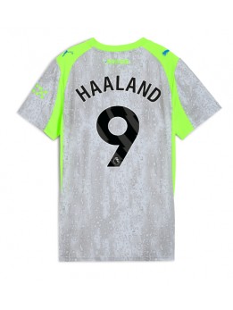 Manchester City Erling Haaland #9 Replika Tredje Kläder Dam 2025-26 Kortärmad